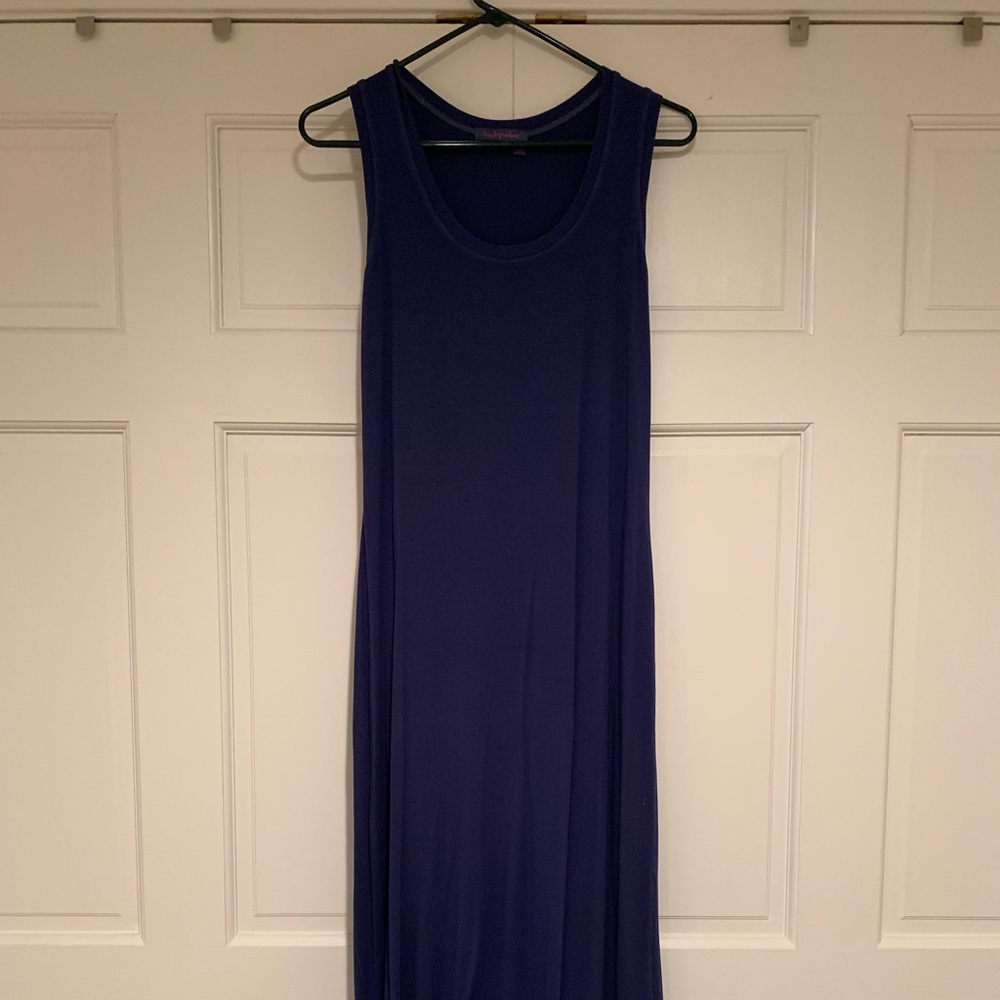 Navy Blue Maxi Dress